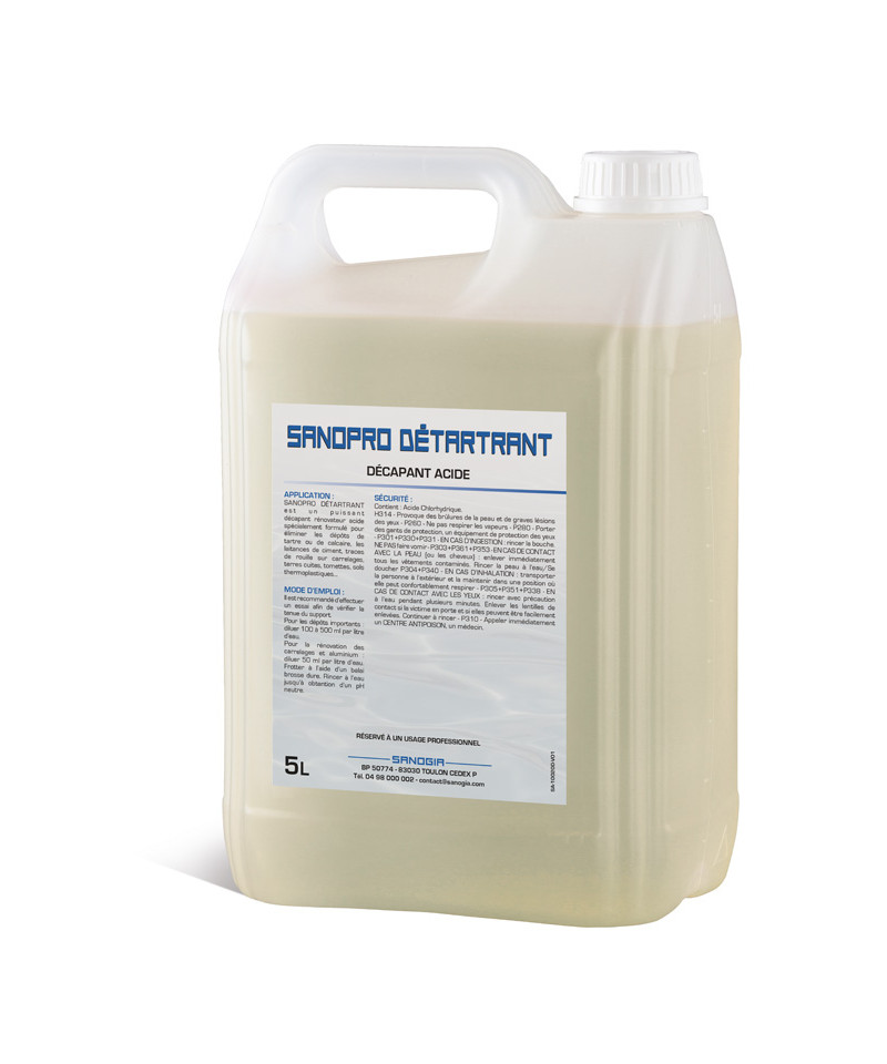 SANOPRO DÉTARTRANT - 5L