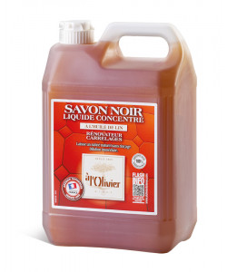 SAVON NOIR LIQUIDE A L'HUILE DE LIN - 5L