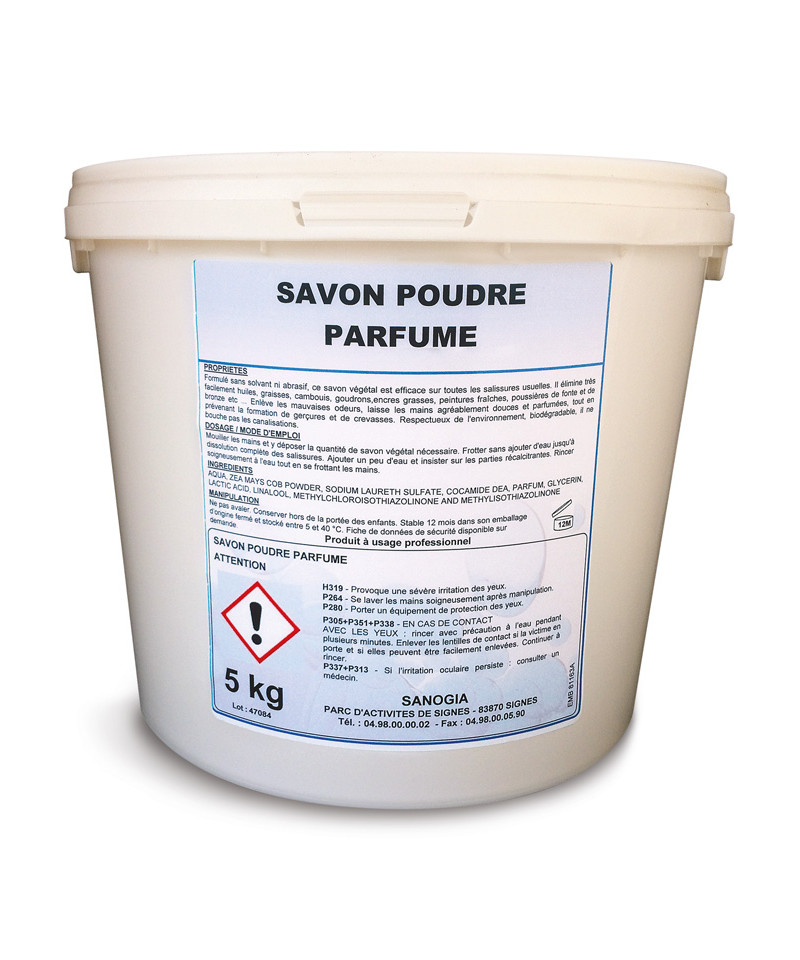 SAVON POUDRE PARFUME - 5L