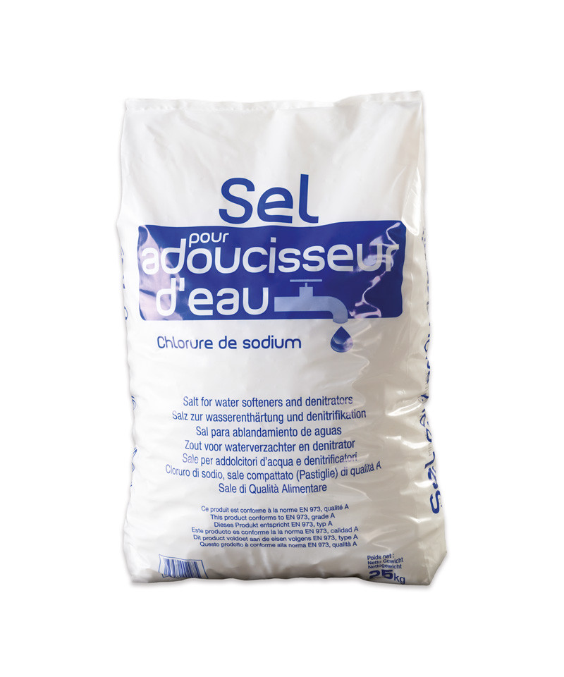 SEL ADOUCISSEUR PASTILLES - 25 Kg