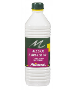 ALCOOL A BRULER 90° - 1L