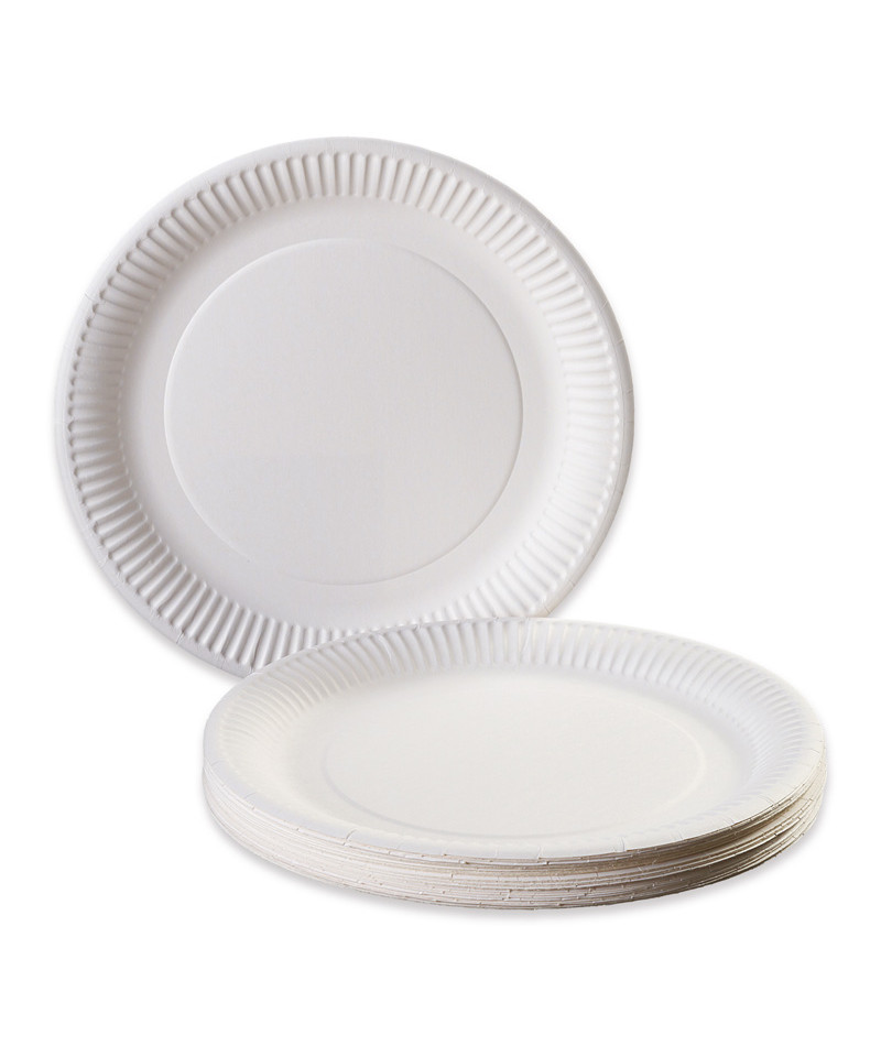 ASSIETTES CARTON 23 cm - (x50)