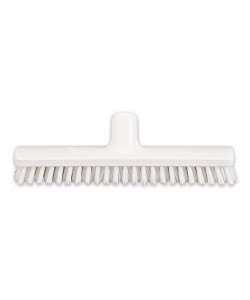 Balai brosse frottoir nylon PP blanc alimentaire 30cm - RETIF