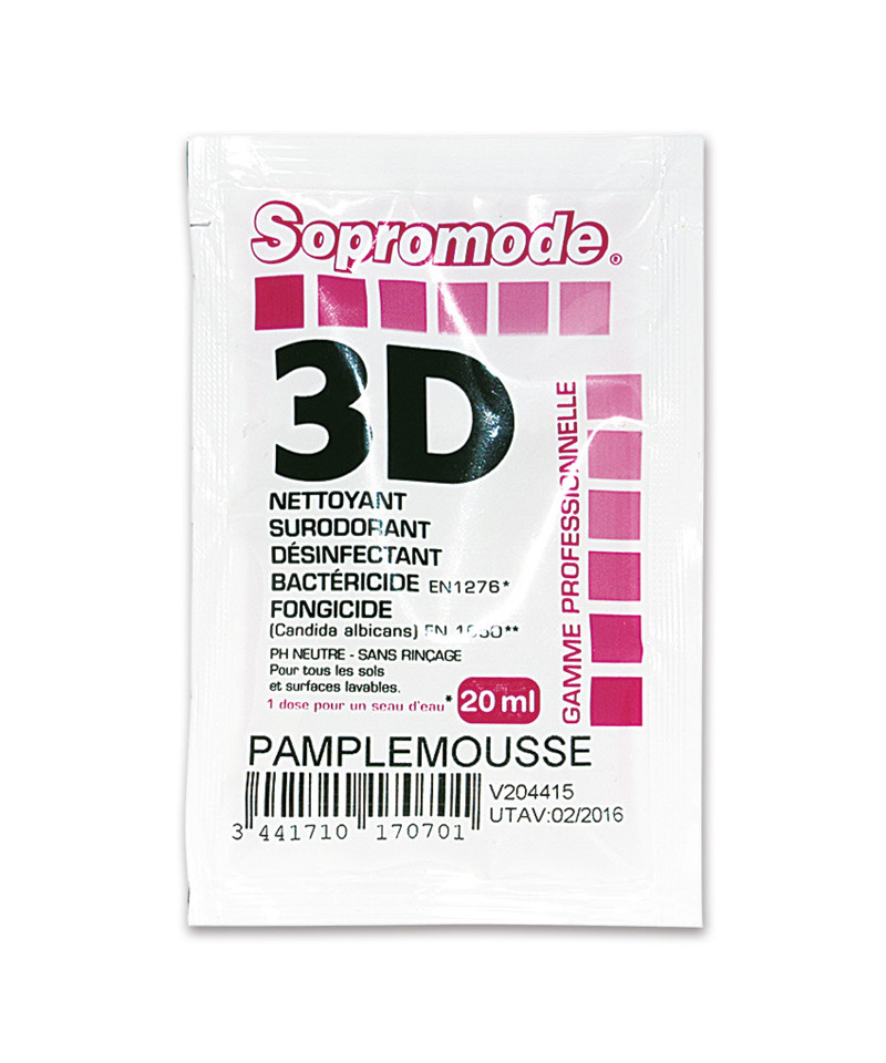 DOSE 3D PAMPLEMOUSSE - 20 ml - (x250)