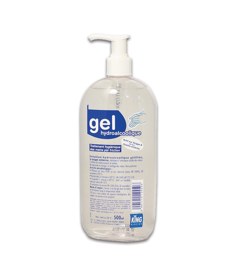 GEL HYDROALCOOLIQUE - 500 ml