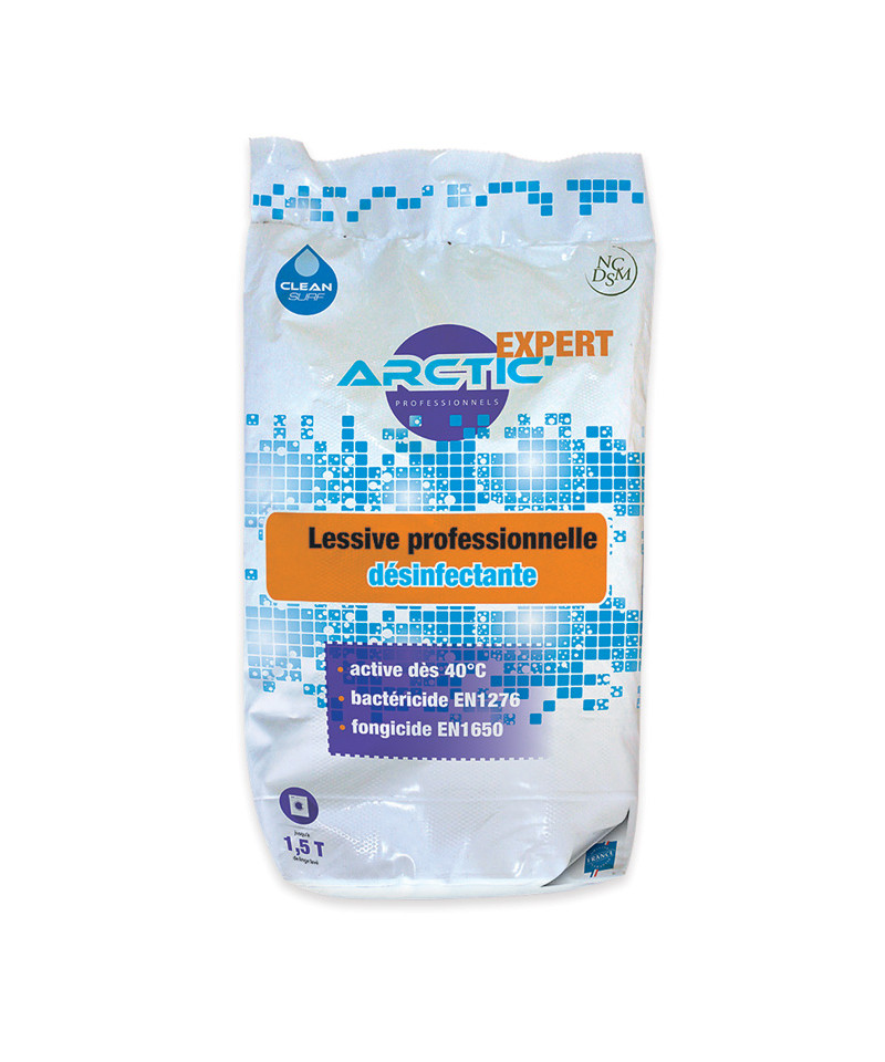 LESSIVE PROFESSIONNELLE DESINFECTANTE - 15 Kg