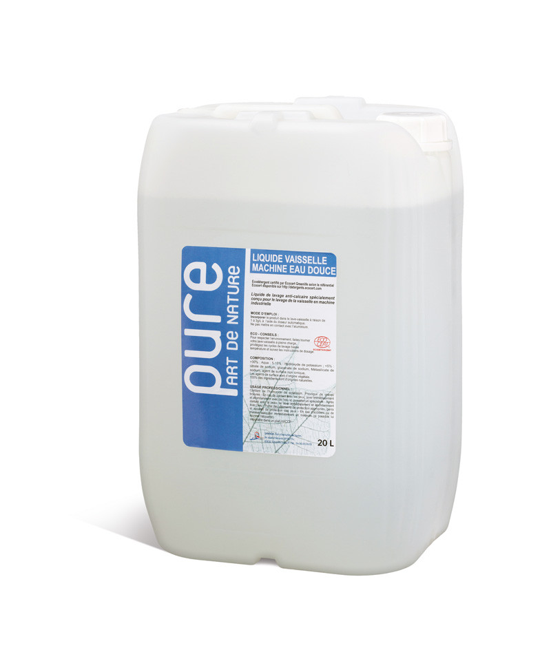 PURE DETERGENT LAVAGE VAISSELLE EAU DOUCE ECOCERT - 20L